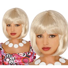 Peluca superstar rubia-Tus disfraces baratos