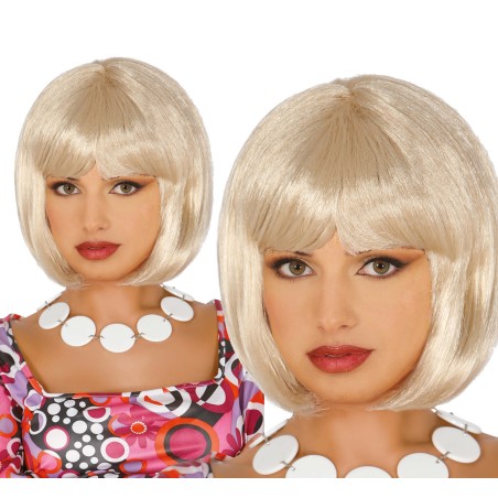 Peluca superstar rubia-Tus disfraces baratos