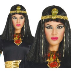 Peluca egipcia cleopatra con diadema-Tus disfraces baratos