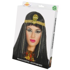 Peluca egipcia cleopatra con diadema-Tus disfraces baratos