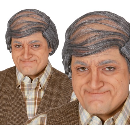 Calva con pelo-Tus disfraces baratos