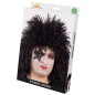 Peluca rockero negra