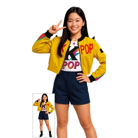 Disfraz guerrera K-Pop star Rumi talla 14-16 años