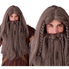 Peluca y barba vikingo-Tus disfraces baratos