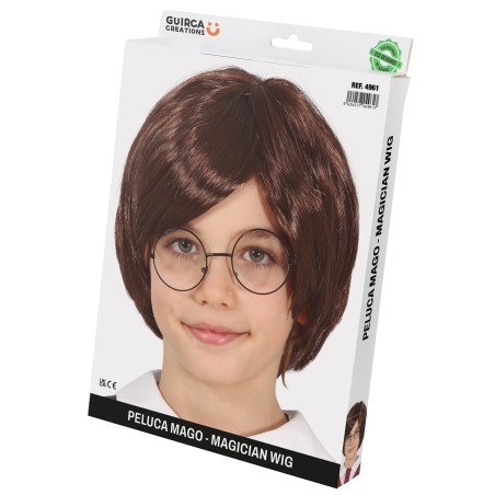 Peluca estudiante de magia infantil