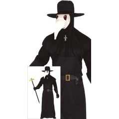 Disfraz Doctor de la peste hombre talla L 52-54