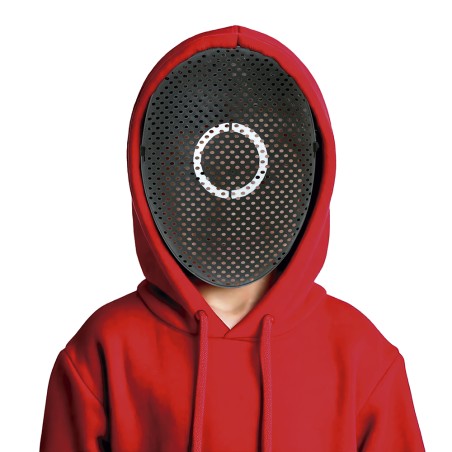 Mascara juegol calamar circulo