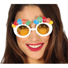 Gafas happy birthday feliz cumpleaños-Tus disfraces baratos online