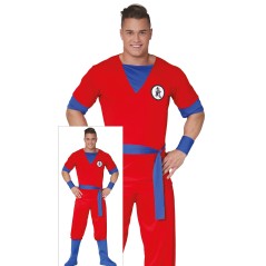 Disfraz barato de Son Goku de bola de dragon para hombre.