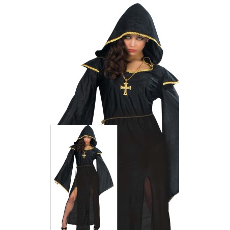 Disfraz sacertosisa oscura mujer tinieblas talla L 42-44-Tus Disfraces