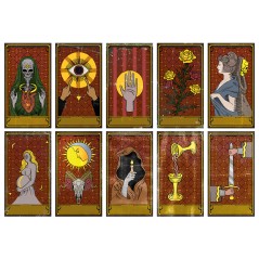 Cartas Voodoo 10 uds de 11x20 cm
