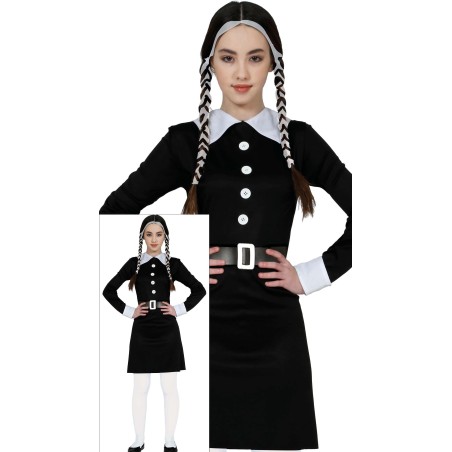 Disfraz colegiala Miercoles talla 14-16 años -Tus disfraces