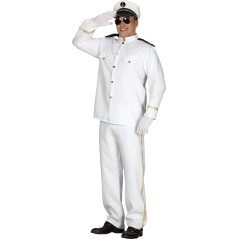 Disfraz capitan de barco crucero yate talla L 52-54