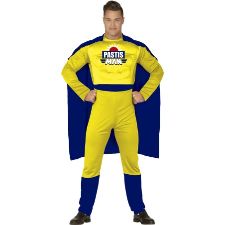 Disfraz pastis man gracioso para despedidas