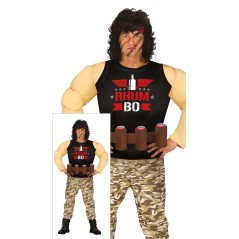 Disfraz Rambo despedidas talla 52-54 L hombre