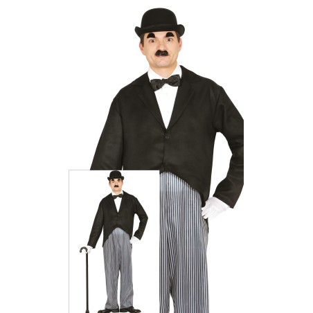 Disfraz barato Chaplin Charlot adulto. Disfraces baratos online