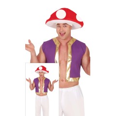 Disfraz seta mario para hombre talla L 52-54 -Tus Disfraces Baratos
