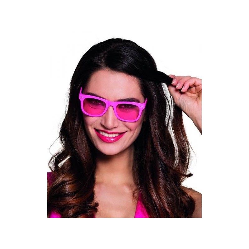 Gafas rosas cristal rosa neon  similar pasta