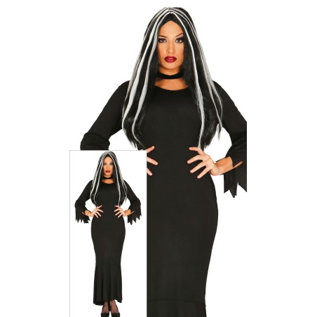 Disfraz de Morticia adams para adulto barato. Tienda disfraces online