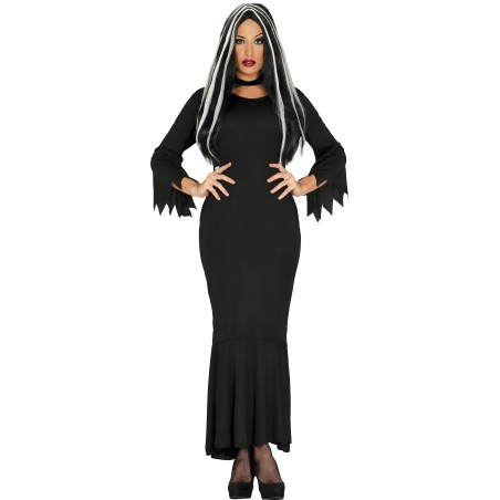 Disfraz morticia adams 80202