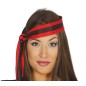 Disfraz pirata roja y negra mujer talla L 42-44