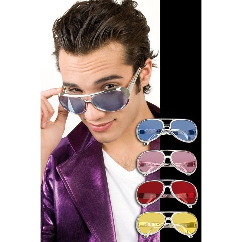 Gafas Rock and Roll colores elvis unidad