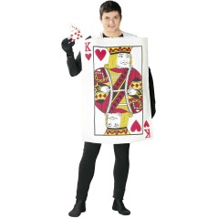 Disfraz carta rey de poker adulto talla L 52-54