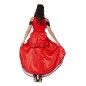Disfraz can can roja cabaret talla L 42-44 mujer