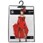 Disfraz can can roja cabaret talla L 42-44 mujer