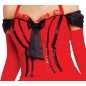 Disfraz can can roja cabaret talla L 42-44 mujer