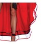 Disfraz can can roja cabaret talla L 42-44 mujer