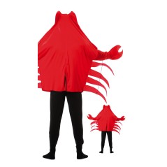 Disfraz cangrejo crustaceo rojo adulto gracioso-Tus disfraces baratos online