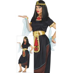 Disfraz Cleopatra egipcia negra nefertari tallas mujer-Tus disfraces