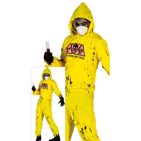 Disfraz hombre radioctivo zombie man talla L 52-54 -Tus Disfraces