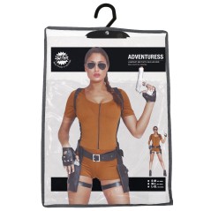 Disfraz de Lara Croft aventurera para mujer barato. Tienda disfraces