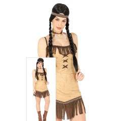 Disfraz de india para mujer talla L 42-44-Tus disfraces baratos
