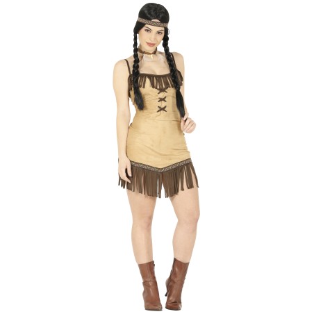 Disfraz de india para mujer talla L 42-44
