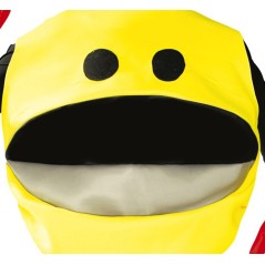 Disfraz comilon comecocos amarillo para hombre -Tus Disfraces Baratos