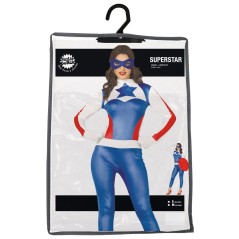 Disfraz super star capitana america tallas S o M.Tus disfraces baratos