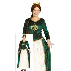 Disfraz reina medieval fiona mujer tallas-Tus disfraces baratos