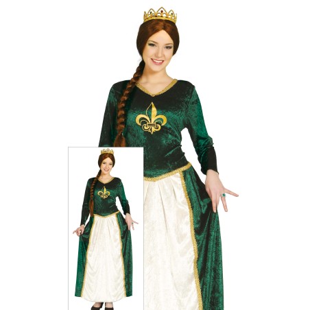 Disfraz reina medieval fiona mujer tallas-Tus disfraces baratos