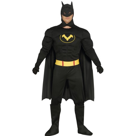 Disfraz hombre murcielago musculoso hombre