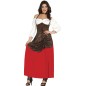 Disfraz tabernera posadera medieval tallas