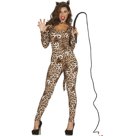 Disfraz leoparda talla ML mujer leopardo