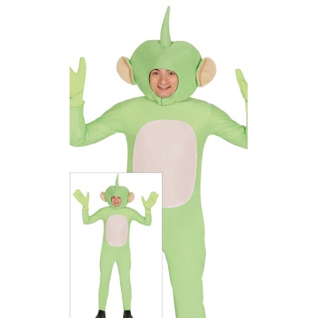 Disfraz alien verde talla L 52-54 adulto -Tus Disfraces Baratos