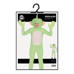 Disfraz alien verde talla L 52-54 adulto -Tus Disfraces Baratos