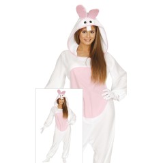Disfraz conejito blanco talla L mujer pijama-Tus disfraces baratos online