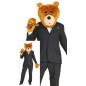 Disfraz oso incluye manos y capucha ted winnie poo