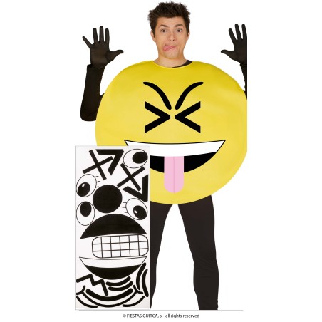 Disfraz emoticono caras personalibles barato L adulto -Tus Disfraces