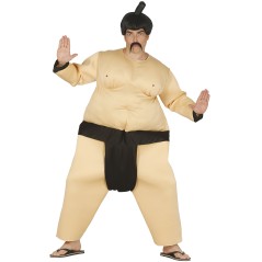 Disfraz luchador de sumo gordo talla L 52-54 adulto
